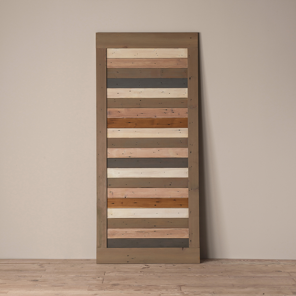 Reclaimed Barn Door - Custom Multicolor including Hardware