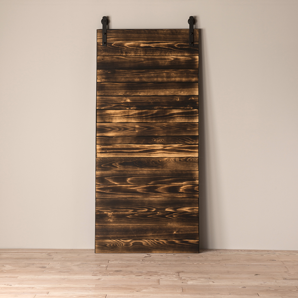 Reclaimed Barn Door - Yakisugi including Hardware