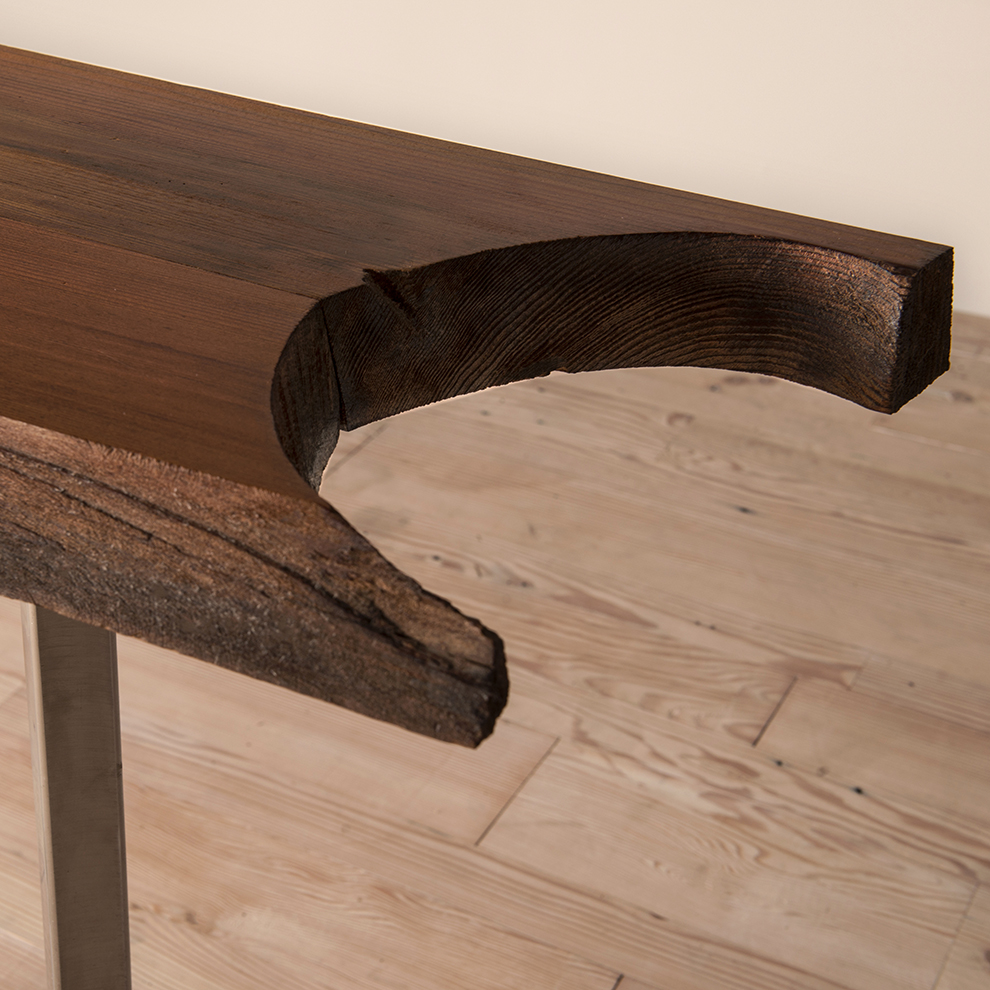 Live Edge Entrance Table