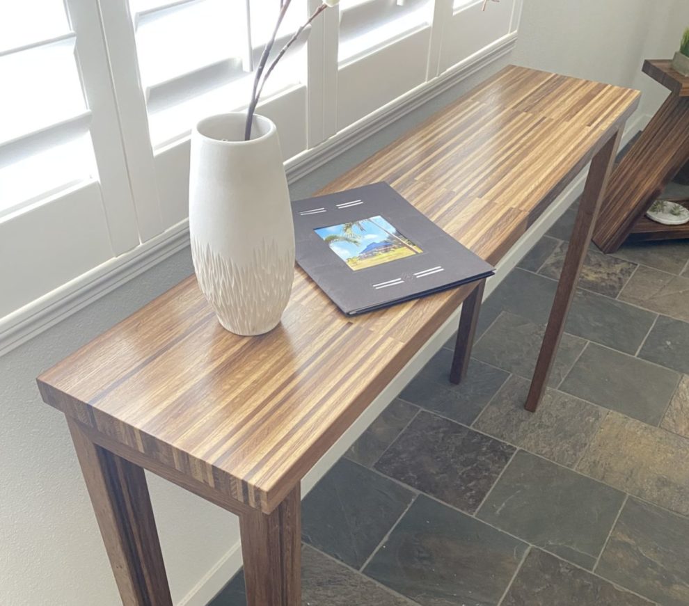 Wine Country Sofa Table - VinoPlank