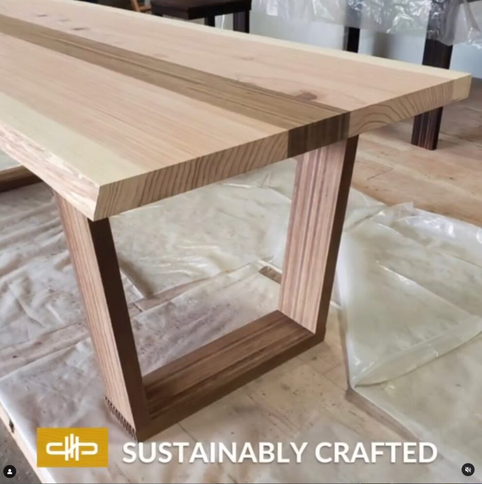Custom Live Edge Dining Table
