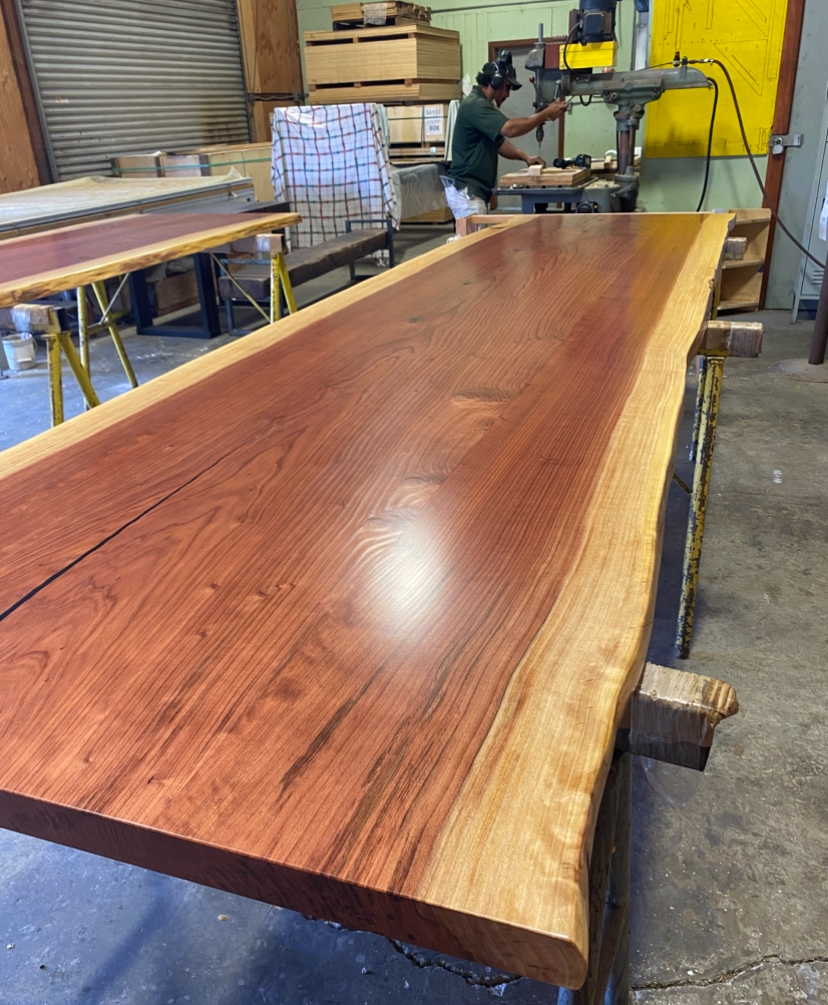Custom Live Edge Dining Table